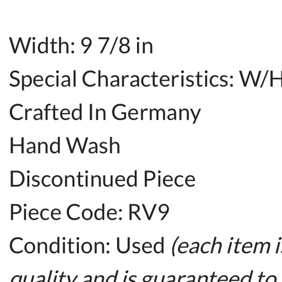 Rosenthal Courtship Round Vegetable Bowl w/handles 9” pompadour selb Germany - Picture 7 of 7